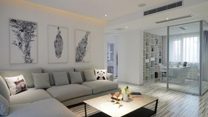 海港城130㎡簡約風格案例