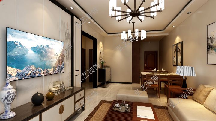 景泰翰林-87平米-6萬元-清清的茶