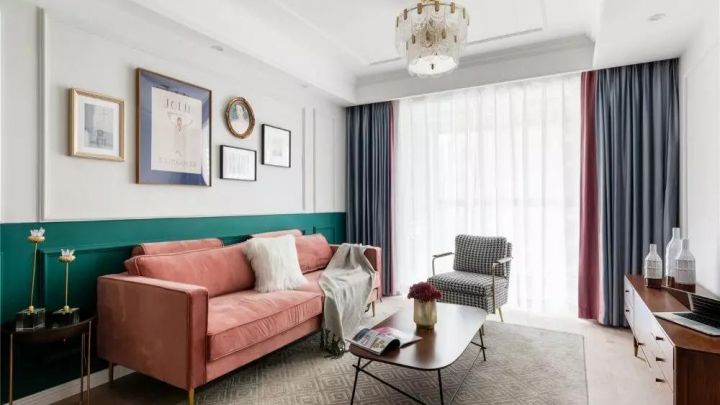 90㎡北歐格調(diào)，詮釋獨特浪漫的復(fù)古美學