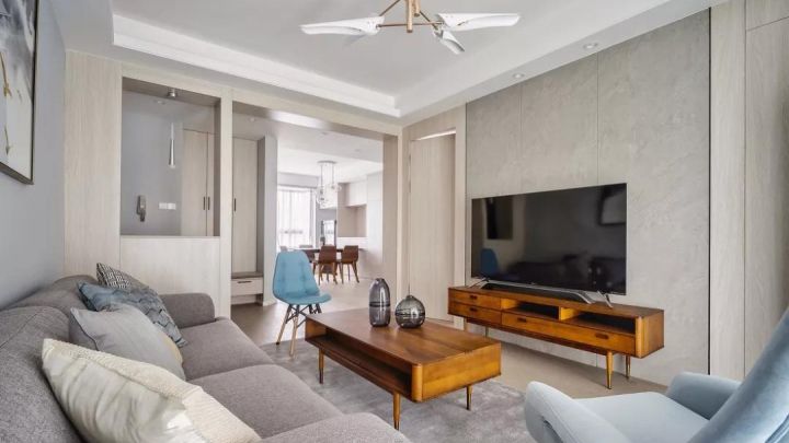 溫馨三口之家，簡(jiǎn)潔實(shí)用的淺調(diào)北歐風(fēng)！