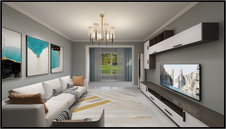 碧玉華府-125平米-現(xiàn)代簡約