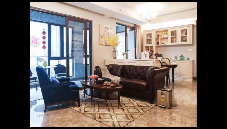 建投熙湖-135平米-歐式輕奢風(fēng)格