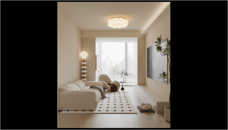 解鎖簡約奶油風(fēng)，打造夢幻居住空間